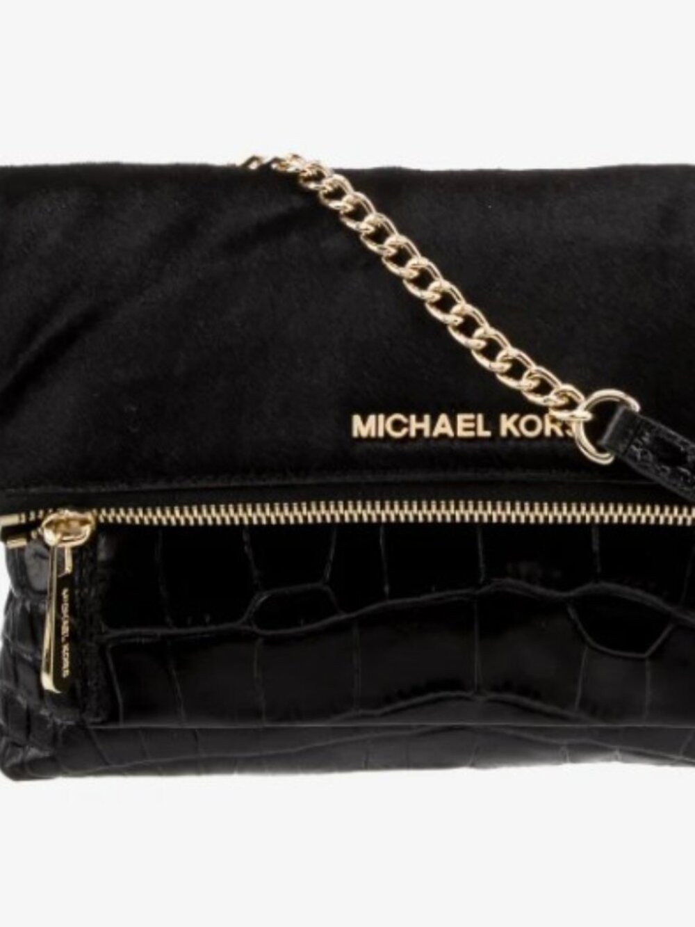 Michael Michael Kors Black Calfhair - Purse - like NEW